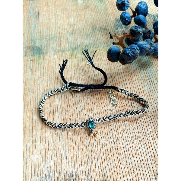 Marie Laure Chamorel apyrankė su turmalinu ir deimantais